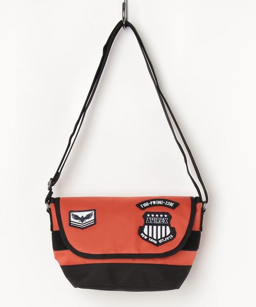 Avirex アヴィレックス の 2019fw限定カラー ワッペン ミニフラップショルダー バッグ Wappen Mini Flap Shoulder Bag Avirex アヴィレックス ショルダーバッグ Wear