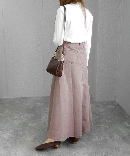 minia(ミニア)の「ブロックウッドヒールの切り替えパンプス/バブーシュ<2WAY> □(パンプス・レディース・ブラック/ベージュ/ブラウン/グリーン/アイボリー/パイソン・S/M/L/LL)」の15枚目の写真