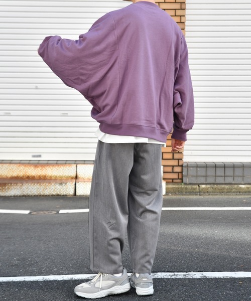 セール】裏毛ドルマンスリーブスウェット/トレーナー（スウェット