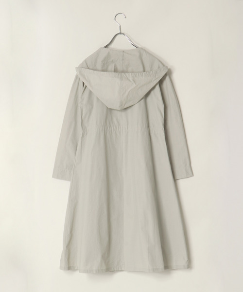 ikka（イッカ）の「ワンピコート（シャツワンピース・レディース・ベージュ/グレー/カーキオリーブ・M/L）」の4枚目の写真