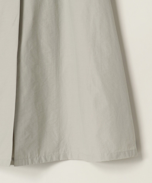 ikka（イッカ）の「ワンピコート（シャツワンピース・レディース・ベージュ/グレー/カーキオリーブ・M/L）」の7枚目の写真