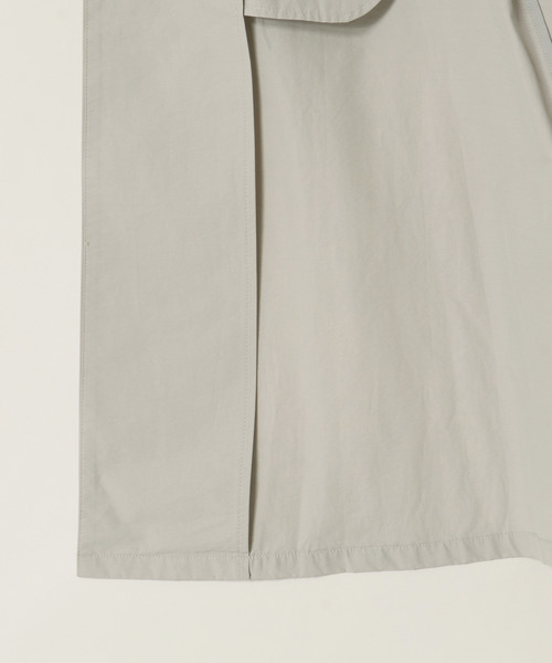 ikka（イッカ）の「ワンピコート（シャツワンピース・レディース・ベージュ/グレー/カーキオリーブ・M/L）」の11枚目の写真