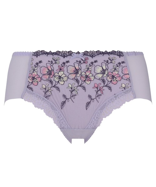 Triumph（トリンプ）の「天使のブラ 魔法のハリ感509 ボーイズレングス TR509 PT（ショーツ・レディース・ブラック/パープル/ピンク/イエロー・M/L）」の2枚目の写真