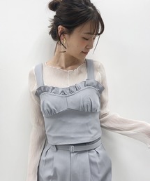 one after another NICE CLAUP | アソートフリルビスチェ(その他トップス)