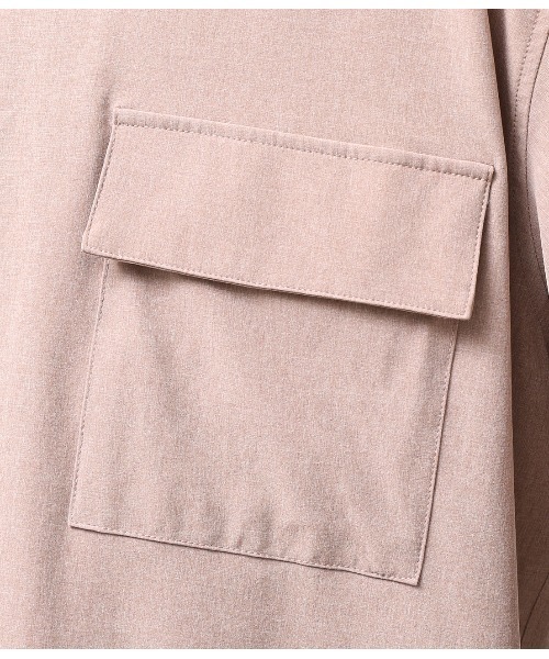 JUNRED(ジュンレッド)の「【AIR DRY/エアドライ】モンスタービッグシャツ【SETUP可能】(シャツ/ブラウス・メンズ・ブラック/ダークブラウン/ベージュ・M/L)」の18枚目の写真