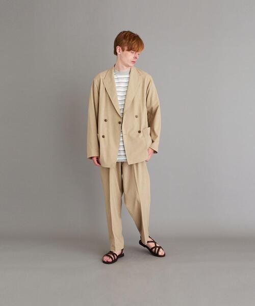 Steven Alan(スティーブンアラン)の「<Steven Alan> H/TWST LIGHT BAGGY TAPERED PANTS/パンツ(その他パンツ・メンズ・ダークグレー/ベージュ・X-LARGE/LARGE/MEDIUM/SMALL)」の9枚目の写真