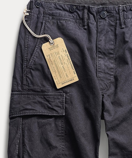 RRL ダブルアールエル キャンバス サープラス カーゴ パンツ 28/30 キャンバス サープラス カーゴ パンツ（カーゴパンツ）｜RRL（ダブル