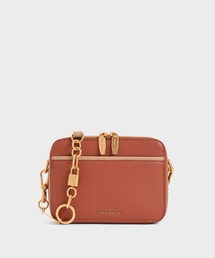 ダブルジップ クロスボディバッグ / Double Zip Crossbody Bag