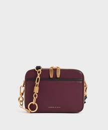 ダブルジップ クロスボディバッグ / Double Zip Crossbody Bag
