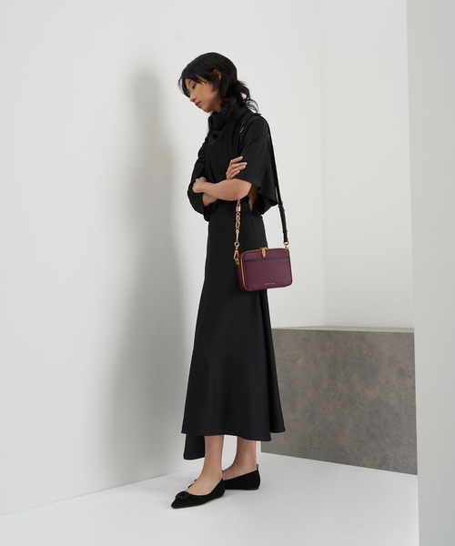 ダブルジップ クロスボディバッグ / Double Zip Crossbody Bag