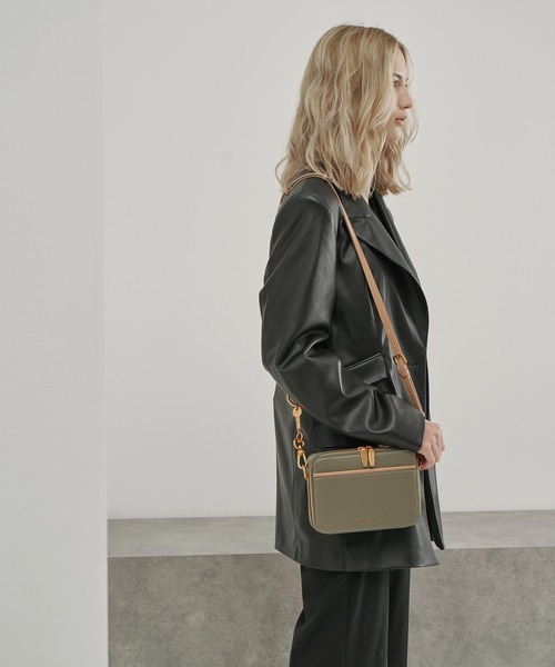 ダブルジップ クロスボディバッグ / Double Zip Crossbody Bag