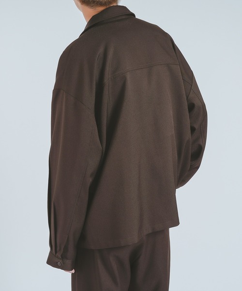 epnok(エプノック)の「ツイルオーバーサイズCPOブルゾン(SET UP)(ブルゾン・メンズ・ダークグレー/ダークブラウン/ブラック・MEDIUM/LARGE)」の10枚目の写真