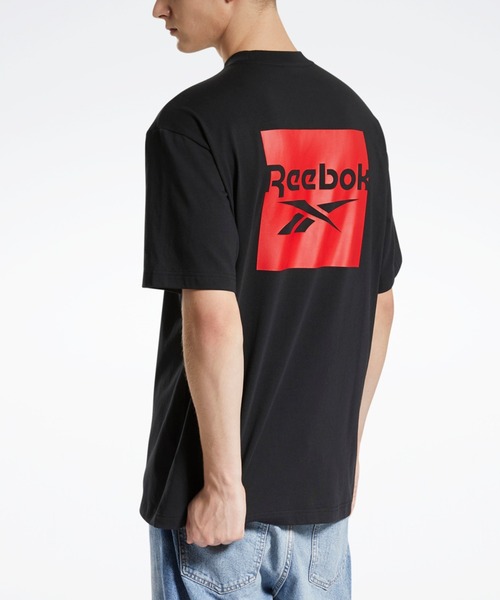 Reebok(リーボック)の「クラシックス Tシャツ / Classics Tee(Tシャツ/カットソー・メンズ・ブラック/ベージュ・LARGE/MEDIUM/SMALL/X-SMALL/X-LARGE/XX-LARGE/XXX-LARGE)」の2枚目の写真