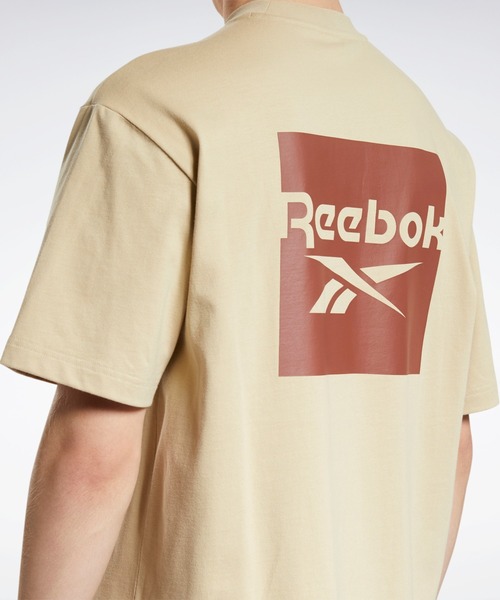 Reebok(リーボック)の「クラシックス Tシャツ / Classics Tee(Tシャツ/カットソー・メンズ・ブラック/ベージュ・LARGE/MEDIUM/SMALL/X-SMALL/X-LARGE/XX-LARGE/XXX-LARGE)」の9枚目の写真
