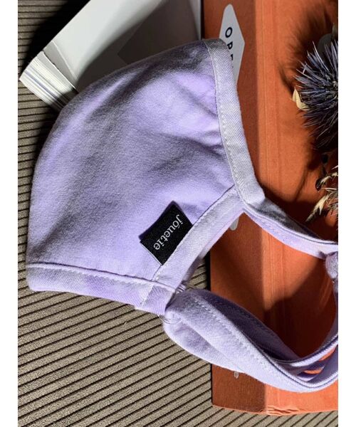 jouetie（ジュエティ）の「jouetieマスク（マスク・レディース・ブラック/ベージュ/パープル/オフホワイト/ブルー/アイボリー・FREE）」の6枚目の写真