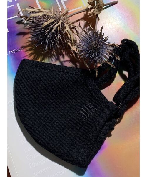 jouetie（ジュエティ）の「jouetieマスク（マスク・レディース・ブラック/ベージュ/パープル/オフホワイト/ブルー/アイボリー・FREE）」の3枚目の写真