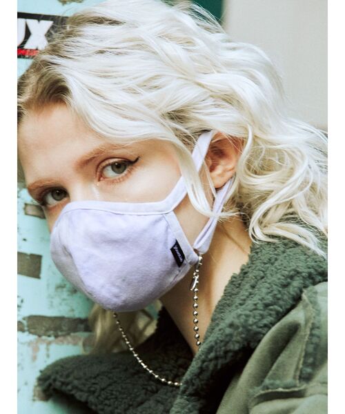 jouetie（ジュエティ）の「jouetieマスク（マスク・レディース・ブラック/ベージュ/パープル/オフホワイト/ブルー/アイボリー・FREE）」の12枚目の写真
