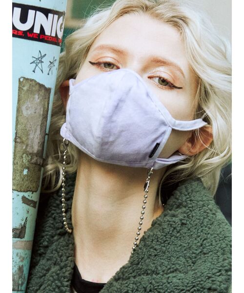 jouetie（ジュエティ）の「jouetieマスク（マスク・レディース・ブラック/ベージュ/パープル/オフホワイト/ブルー/アイボリー・FREE）」の13枚目の写真