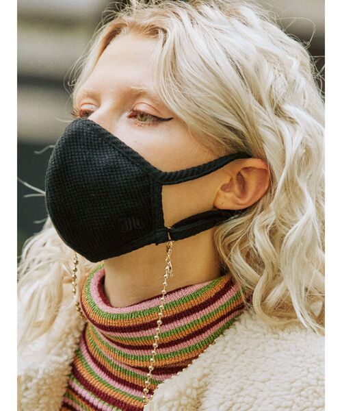 jouetie（ジュエティ）の「jouetieマスク（マスク・レディース・ブラック/ベージュ/パープル/オフホワイト/ブルー/アイボリー・FREE）」の14枚目の写真