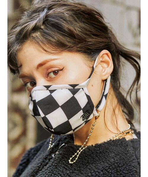 jouetie（ジュエティ）の「jouetieマスク（マスク・レディース・ブラック/ベージュ/パープル/オフホワイト/ブルー/アイボリー・FREE）」の15枚目の写真