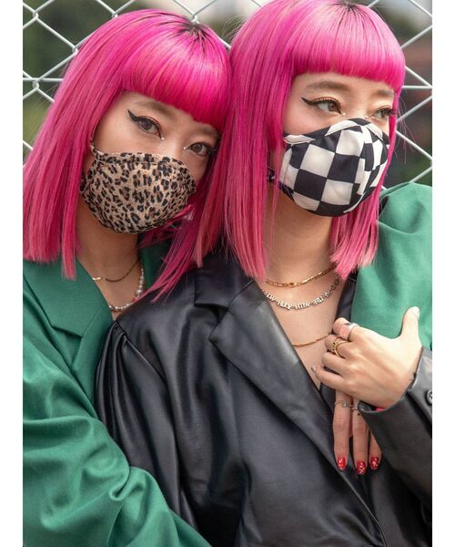 jouetie（ジュエティ）の「jouetieマスク（マスク・レディース・ブラック/ベージュ/パープル/オフホワイト/ブルー/アイボリー・FREE）」の10枚目の写真