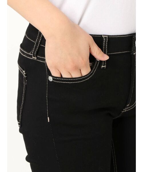 GYDA(ジェイダ)の「ワンウォシュスキニーデニムパンツ(デニムパンツ・レディース・ブラック・XX-SMALL/X-SMALL/SMALL/MEDIUM/LARGE)」の13枚目の写真