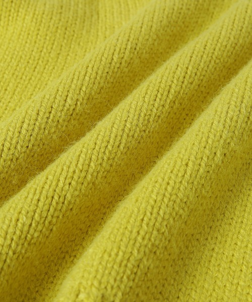 ADAM ET ROPE'（アダムエロペ）の「【WEB限定】フリンジタートルショートプルオーバー（ニット/セーター・レディース・ネイビー/イエロー/ライトグリーン/ベージュ系その他・FREE）」の21枚目の写真