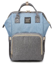 mabbly（メイブリー）の「2way配色ナイロンキャンバススクエアマザーズリュック（マザーズバッグ）」