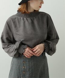 DOUBLE NAME（ダブルネーム）の「細コーデュロイシャーリングブラウス（シャツ/ブラウス・レディース）」