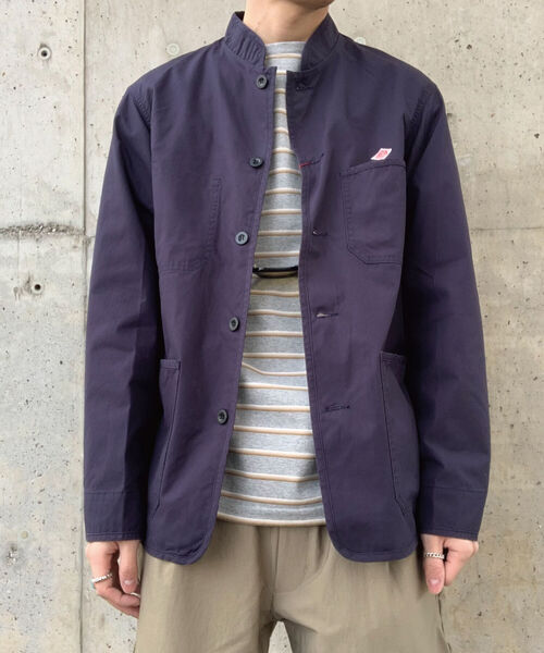 【DANTON/ダントン】 バンドカラーブルゾン #JD-8106 DANTON/ダントン】 バンドカラーブルゾン #JD-8106 - メルカリ