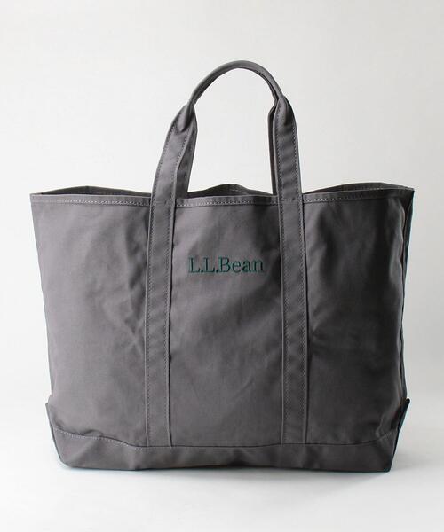 L.L.Bean（エルエルビーン）の「＜L.L.Bean（エルエルビーン）＞ TOTE BAG/バッグ □□（トートバッグ・メンズ・オフホワイト/ダークグレー/ブラック・FREE）」の3枚目の写真