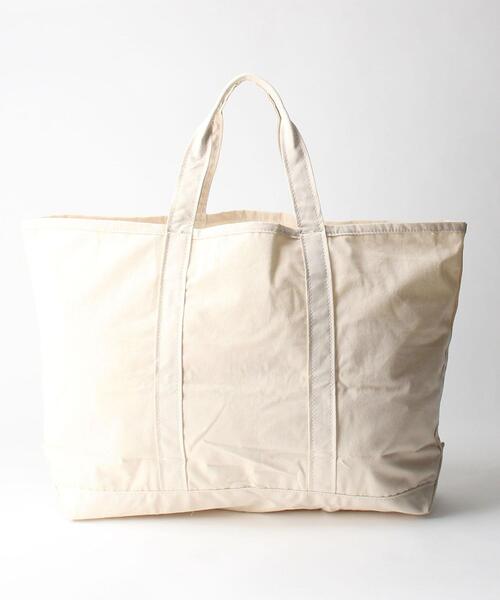 L.L.Bean（エルエルビーン）の「＜L.L.Bean（エルエルビーン）＞ TOTE BAG/バッグ □□（トートバッグ・メンズ・オフホワイト/ダークグレー/ブラック・FREE）」の5枚目の写真