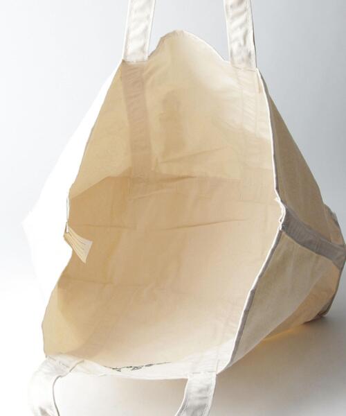 L.L.Bean（エルエルビーン）の「＜L.L.Bean（エルエルビーン）＞ TOTE BAG/バッグ □□（トートバッグ・メンズ・オフホワイト/ダークグレー/ブラック・FREE）」の6枚目の写真