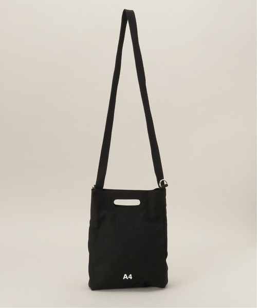 NaNa-NaNa（ナナナナ）の「【NaNa-NaNa / ナナナナ】 A4 TOTE BAG（ショルダーバッグ・メンズ・ホワイト/ブラック/ブラウン・FREE）」の4枚目の写真