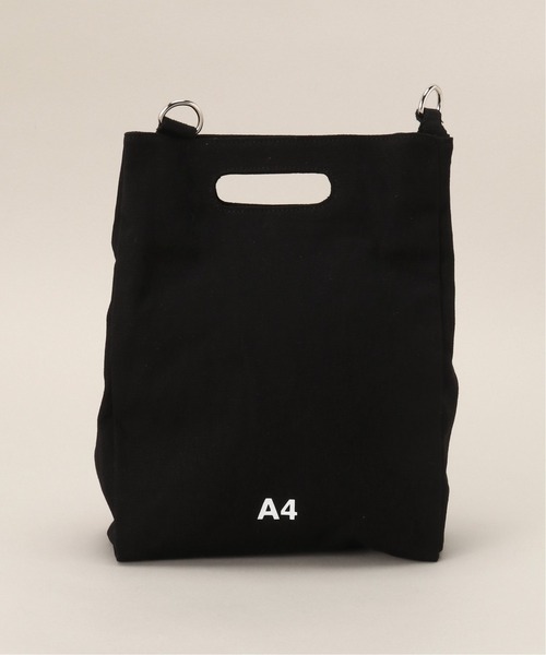NaNa-NaNa（ナナナナ）の「【NaNa-NaNa / ナナナナ】 A4 TOTE BAG（ショルダーバッグ・メンズ・ホワイト/ブラック/ブラウン・FREE）」の14枚目の写真