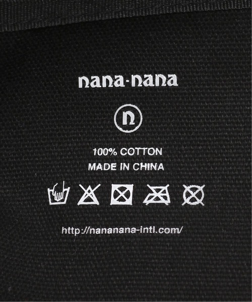 NaNa-NaNa（ナナナナ）の「【NaNa-NaNa / ナナナナ】 A4 TOTE BAG（ショルダーバッグ・メンズ・ホワイト/ブラック/ブラウン・FREE）」の17枚目の写真
