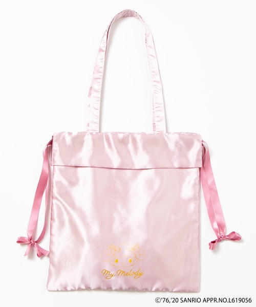sanrio(サンリオ)の「∴WEGO/サンリオフリルトート(トートバッグ・レディース・サックスブルー/ピンク/ブラック・FREE)」の5枚目の写真
