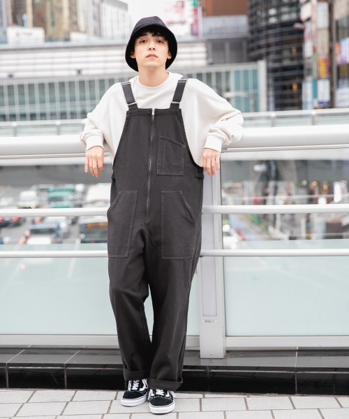 RAGEBLUE（レイジブルー）の「カツラギコットンツイル/オーバーオール