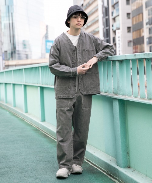 RAGEBLUE（レイジブルー）の「カツラギコットンツイル/オーバーオール/926192（サロペット/オーバーオール・メンズ・ブラック/ベージュ/オフホワイト/ライトブルー/ネイビー/ブラック系その他・FREE）」の15枚目の写真