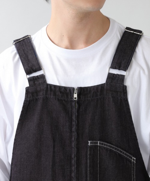 RAGEBLUE（レイジブルー）の「カツラギコットンツイル/オーバーオール/926192（サロペット/オーバーオール・メンズ・ブラック/ベージュ/オフホワイト/ライトブルー/ネイビー/ブラック系その他・FREE）」の21枚目の写真