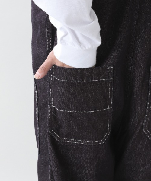 RAGEBLUE（レイジブルー）の「カツラギコットンツイル/オーバーオール/926192（サロペット/オーバーオール・メンズ・ブラック/ベージュ/オフホワイト/ライトブルー/ネイビー/ブラック系その他・FREE）」の14枚目の写真