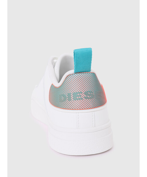 DIESEL（ディーゼル）の「レディース ダイアゴナルストライプ スニーカー（スニーカー・レディース・ホワイト/ホワイト系その他・35/36/37/39/38）」の10枚目の写真