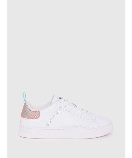 DIESEL（ディーゼル）の「レディース ダイアゴナルストライプ スニーカー（スニーカー・レディース・ホワイト/ホワイト系その他・35/36/37/39/38）」の5枚目の写真