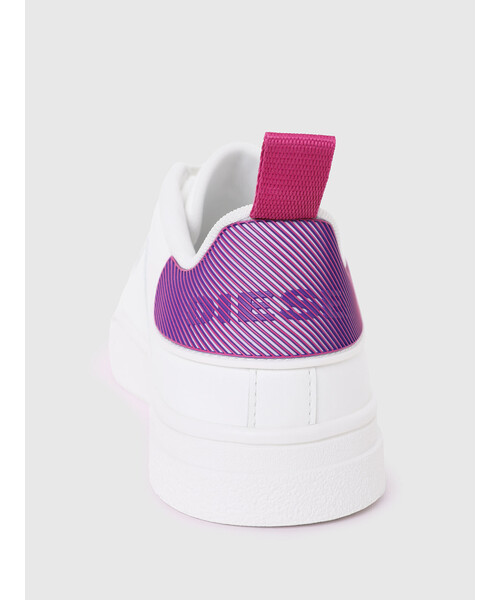 DIESEL（ディーゼル）の「レディース ダイアゴナルストライプ スニーカー（スニーカー・レディース・ホワイト/ホワイト系その他・35/36/37/39/38）」の3枚目の写真