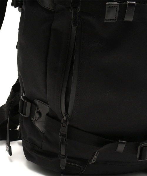 AS2OV（アッソブ）の「【AS2OV】CORDURA DOBBY 305D ROLL BACK PACK（バックパック/リュック・メンズ・ブラック/カーキ・FREE）」の7枚目の写真