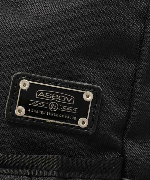 AS2OV（アッソブ）の「【AS2OV】CORDURA DOBBY 305D ROLL BACK PACK（バックパック/リュック・メンズ・ブラック/カーキ・FREE）」の4枚目の写真