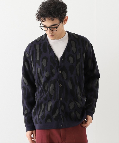SUNNY  SPORTS（サニースポーツ）の「【SUNNY SPORTS/サニースポーツ】ジャガードカーディガン（カーディガン/ボレロ・メンズ・ブラック/ブラックミックス/ブラック系その他・MEDIUM/LARGE）」の2枚目の写真