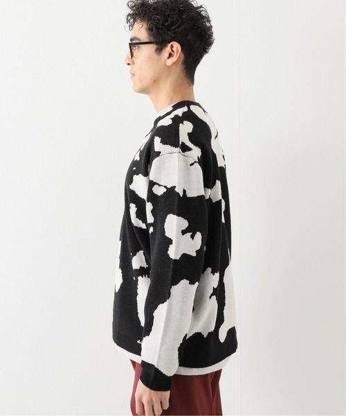 SUNNY  SPORTS（サニースポーツ）の「【SUNNY SPORTS/サニースポーツ】ジャガードカーディガン（カーディガン/ボレロ・メンズ・ブラック/ブラックミックス/ブラック系その他・MEDIUM/LARGE）」の4枚目の写真