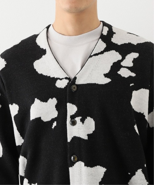 SUNNY  SPORTS（サニースポーツ）の「【SUNNY SPORTS/サニースポーツ】ジャガードカーディガン（カーディガン/ボレロ・メンズ・ブラック/ブラックミックス/ブラック系その他・MEDIUM/LARGE）」の10枚目の写真