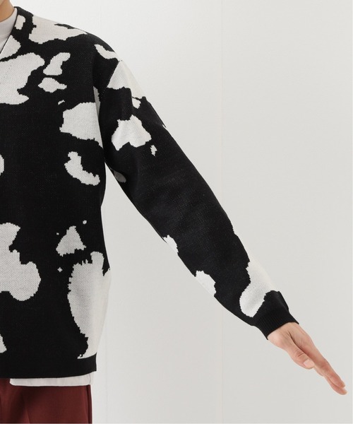 SUNNY  SPORTS（サニースポーツ）の「【SUNNY SPORTS/サニースポーツ】ジャガードカーディガン（カーディガン/ボレロ・メンズ・ブラック/ブラックミックス/ブラック系その他・MEDIUM/LARGE）」の13枚目の写真